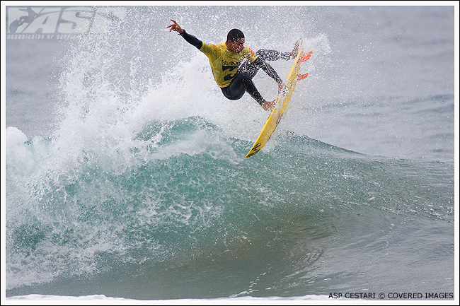 Heitor Alves. Billabong Pro Mndaka Day 3. Credit ASP Tostee